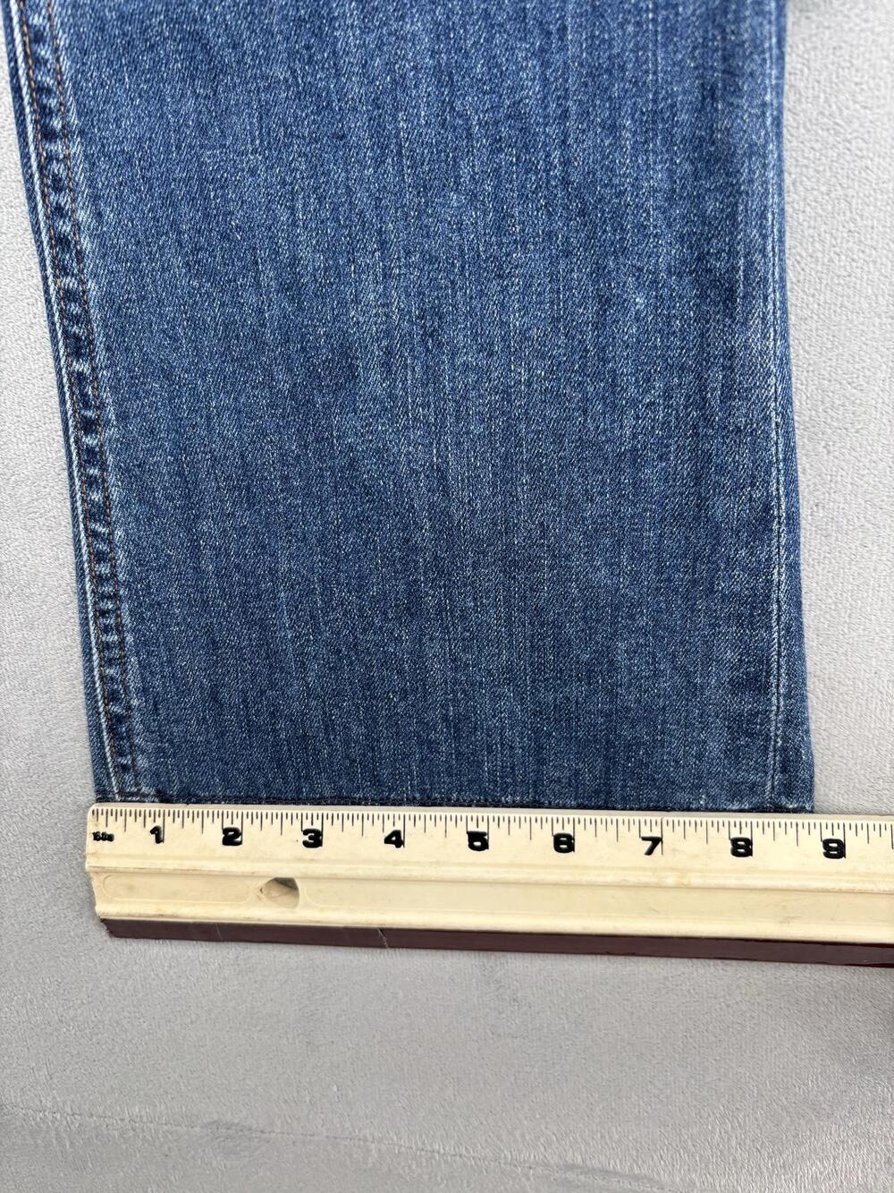 Citizens Of Humanity Pants Womens 28 Blue Drew Fray High Rise Cropped Flare Jean - Picture 12 of 12